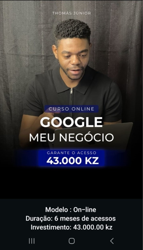 Curso Online Google Meu Negócio